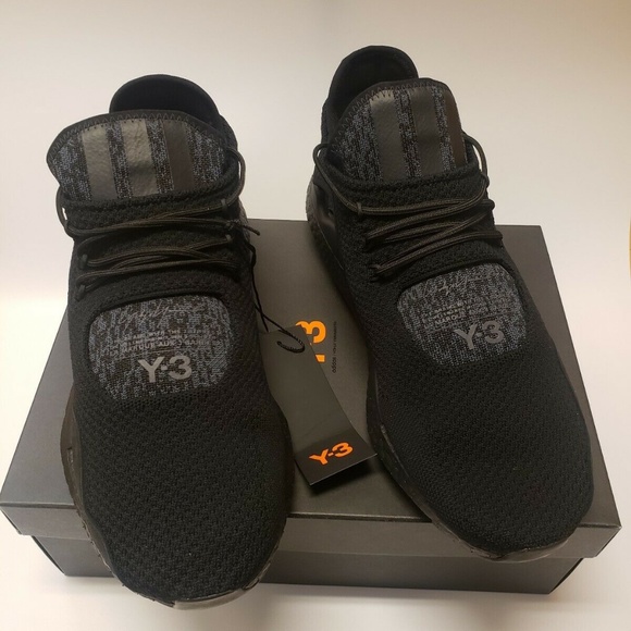 Adidas Y-3 Saikou Triple Black Boost Sneakers